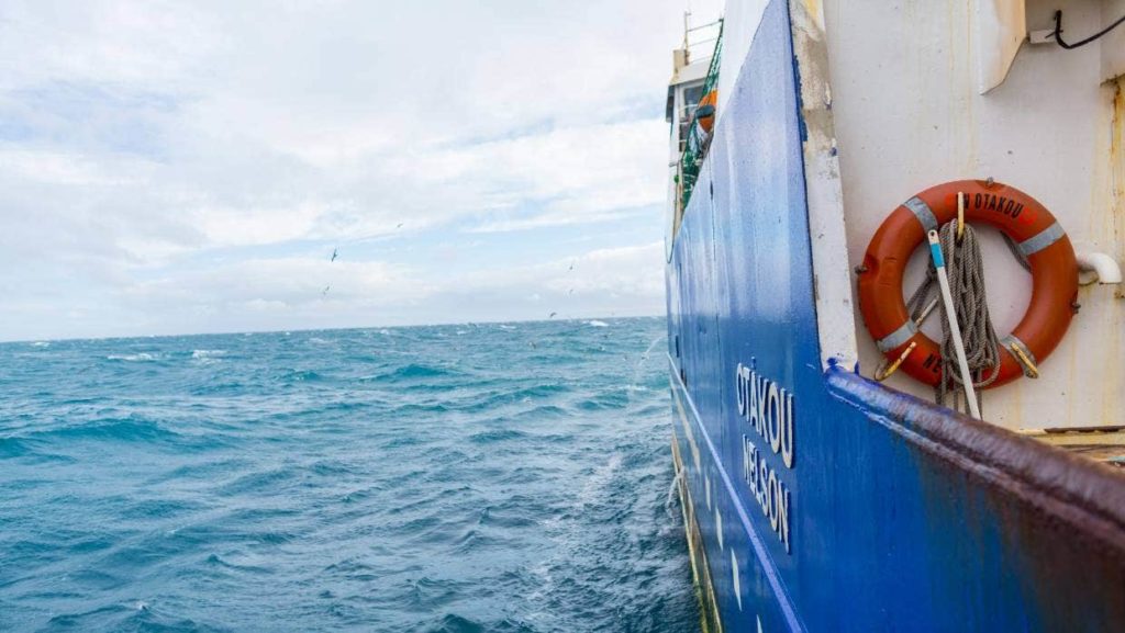  MARINE STEWARDSHIP COUNCIL Fishing for New Zealand hoki on the Sealord Otakou trawler